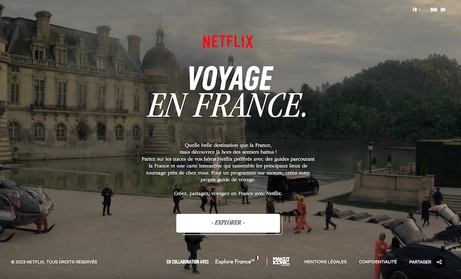 , Atout France si allea con Netflix per promuovere le location originali e attirare nuovi viaggiatori facendo leva sull&#8217;effetto &#8216;cineturismo&#8217;